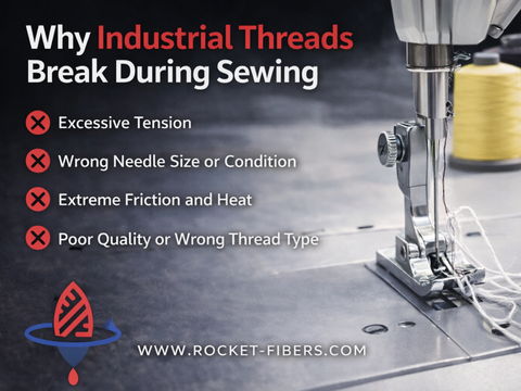 Why Industrial Threads Break During Sewing?